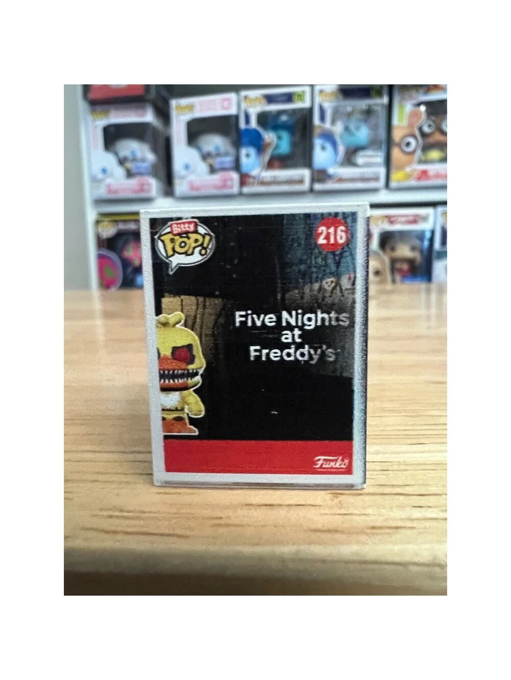 BITTY Nightmare Chica Five Nights Freddy's 1-Inch Funko Pop #216 5naf Horror 5
